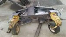Mower deck job shop fabrication phase