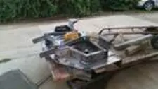 Mower deck job shop fabrication phase