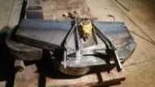 Mower deck job shop fabrication phase