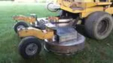 Mower deck job shop fabrication phase